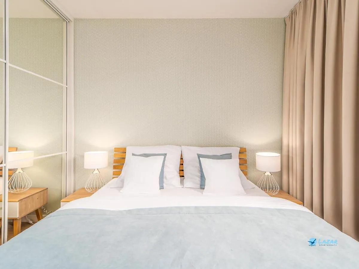 公寓 Lazar Apartamenty Nadmorskie Tarasy 科沃布热格